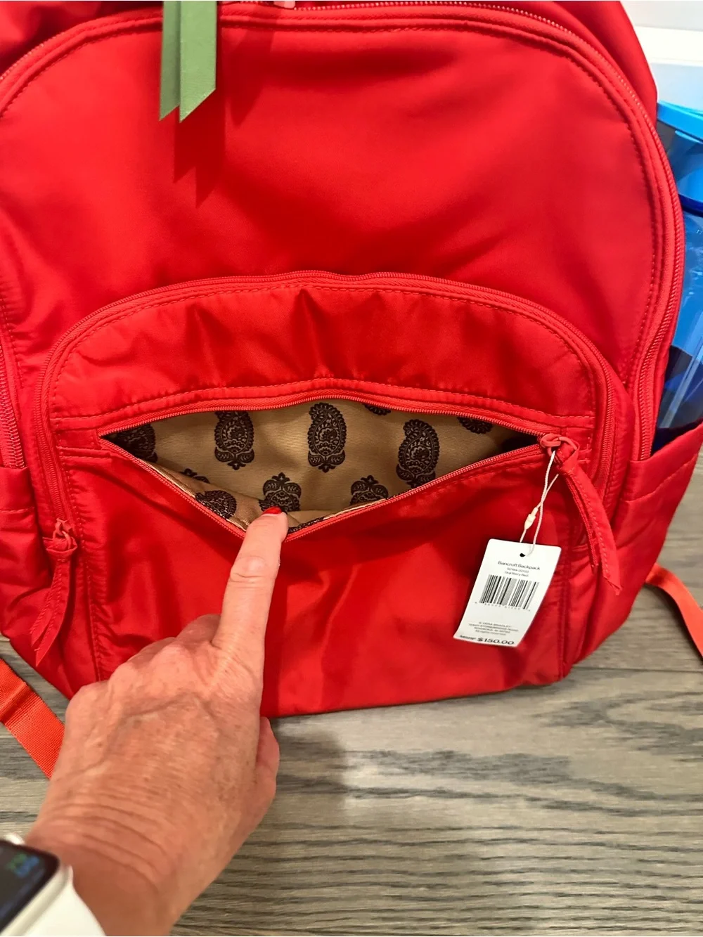 Vera Bradley Bancroft Backpack NWT